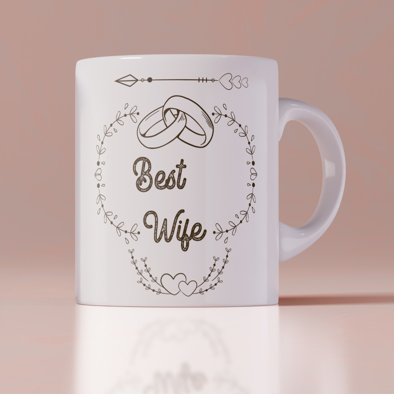 Best Wfie Personalized Coffee Mug